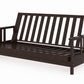 Durango Black Walnut Queen Wall Hugger Futon Frame from Strata Furniture