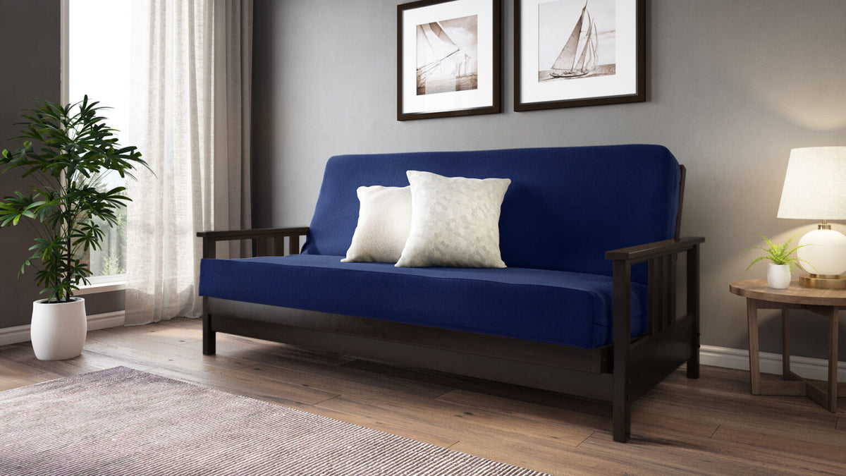 Durango Dark Cherry Full Wall Hugger Futon Frame from Strata Furniture