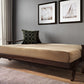 Pagoda Black Walnut Queen Wall Hugger Futon Frame