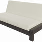 Rockwell Black Walnut Queen Wall Hugger Futon Frame
