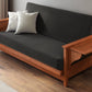 Tiro Warm Cherry Queen Wall Hugger Futon Frame