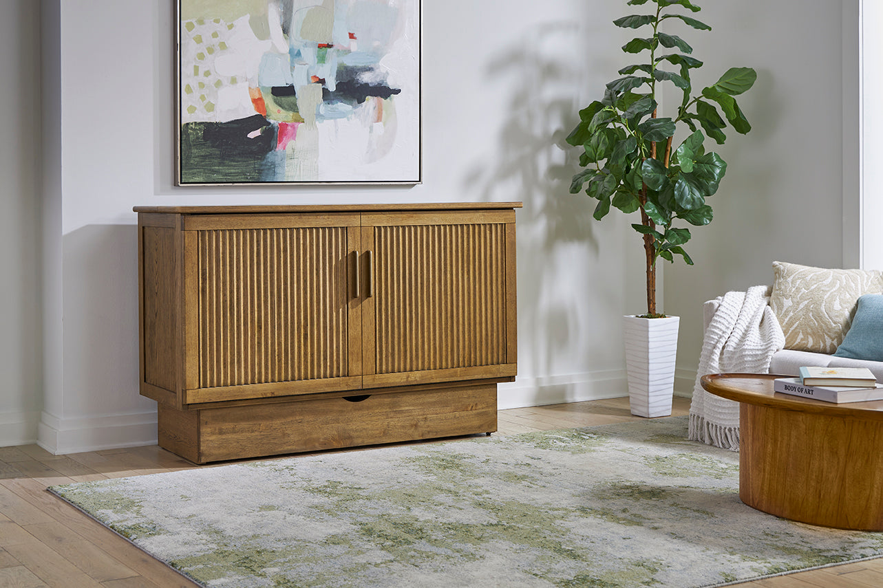 Arason Creden-ZzZ Verona Queen Murphy Cabinet Bed In A Box