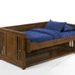 Night & Day Artisan Murphy Folding Desk Bed in Black Walnut Finish