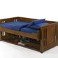 Night & Day Artisan Murphy Folding Desk Bed in Black Walnut Finish
