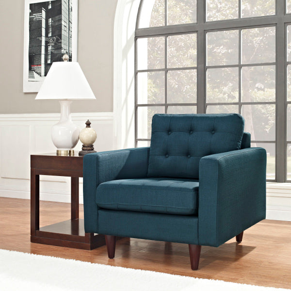 Empress Upholstered Fabric Armchair by Modway