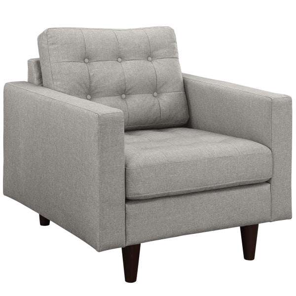 Empress Upholstered Fabric Armchair by Modway