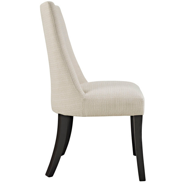 Reverie Dining Side Chair Beige by Modway