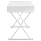 Sector Office Desk White | Fiber by Modway