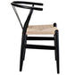 Amish Dining Armchair Set of 2 Black by Modway