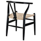 Amish Dining Armchair Set of 2 Black by Modway