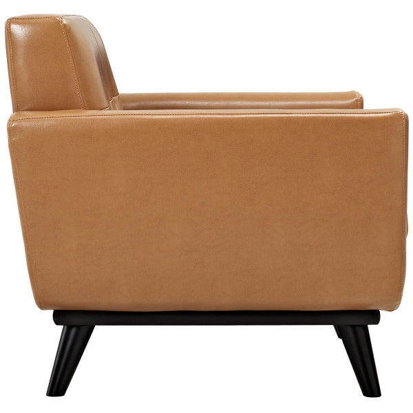 Engage Bonded Leather Armchair by Modway