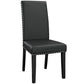 Parcel Dining Vinyl Side Chair by Modway