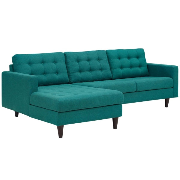 Empress Left-Facing Upholstered Fabric Sectional Sofa by Modway