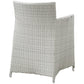 Junction Armchair Outdoor Patio Wicker Set of 2 in Gray  by Modway