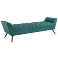 Response Upholstered Fabric Bench by Modway