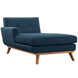 Engage LeftFacing Upholstered Fabric Chaise by Modway