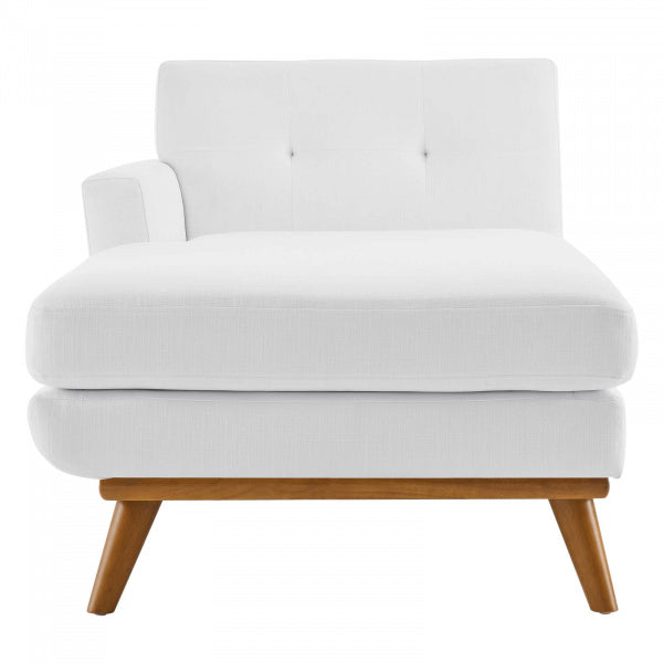 Engage LeftFacing Upholstered Fabric Chaise by Modway
