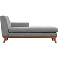 Engage RightFacing Upholstered Fabric Chaise by Modway