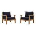 Marina 2 Piece Outdoor Patio Teak Set by Modway