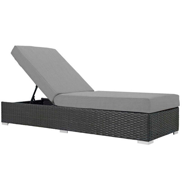 Sojourn Outdoor Patio Sunbrella Chaise Lounge by Modway