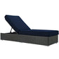 Sojourn Outdoor Patio Sunbrella Chaise Lounge by Modway