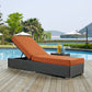 Sojourn Outdoor Patio Sunbrella Chaise Lounge by Modway