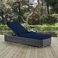 Summon Outdoor Patio Sunbrella Chaise Lounge by Modway