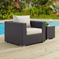 Convene Outdoor Patio Armchair in Espresso by Modway