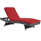 Sojourn Outdoor Patio Sunbrella Chaise by Modway