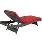 Sojourn Outdoor Patio Sunbrella Chaise by Modway