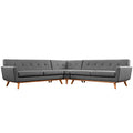 Engage L-Shaped Upholstered Fabric Sectional Sofa by Modway