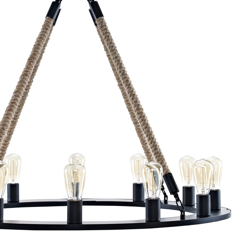 Encircle Chandelier Brown by Modway