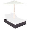 Convene Double Outdoor Patio Chaise by Modway