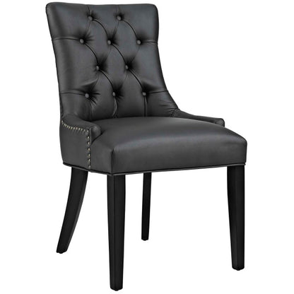 Regent Tufted Vegan Leather Dining Chair By Modway