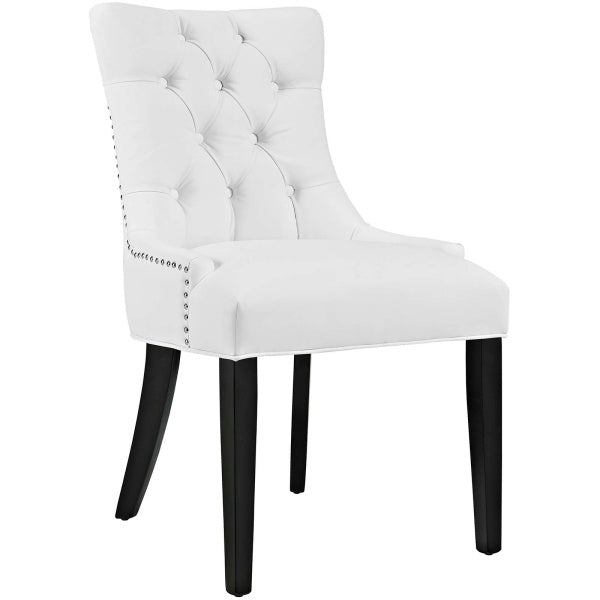 Regent Tufted Vegan Leather Dining Chair By Modway