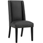 Baron Vegan Leather Dining Chair By Modway