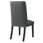 Baron Vegan Leather Dining Chair By Modway