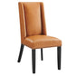 Baron Vegan Leather Dining Chair By Modway