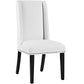 Baron Vegan Leather Dining Chair By Modway