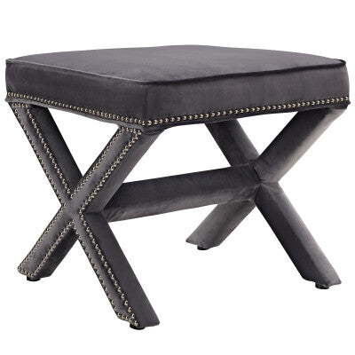 Rivet Bench| Polyester by Modway