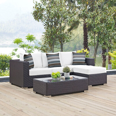 Convene 3 Piece Outdoor Patio Sofa Set by Modway