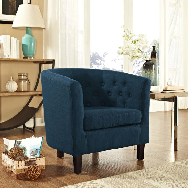 Prospect Upholstered Fabric Armchair | Polyester by Modway