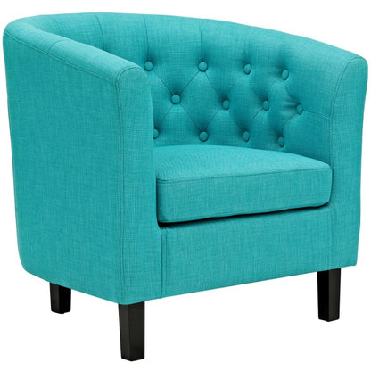 Prospect Upholstered Fabric Armchair | Polyester by Modway
