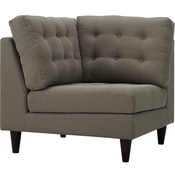 Empress Upholstered Fabric Corner Sofa by Modway