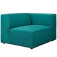 Mingle Fabric Right-Facing Sofa | Polyester by Modway