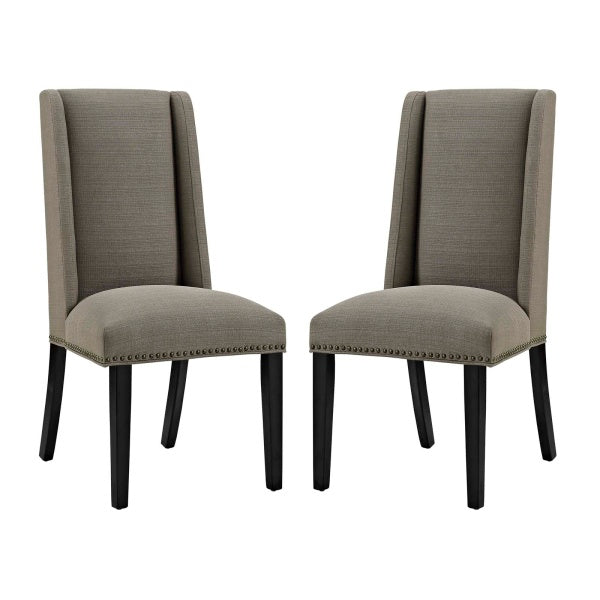 Baron Dining Chair Fabric Set of 2 By Modway