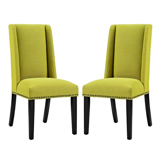 Baron Dining Chair Fabric Set of 2 By Modway