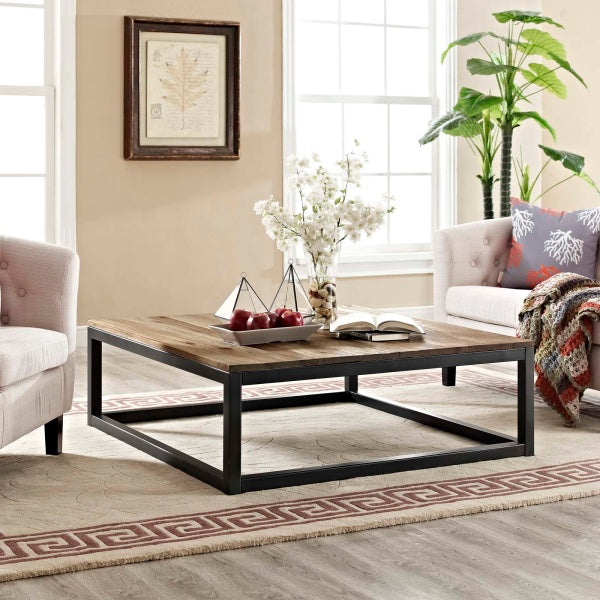Attune Large Coffee Table Brown by Modway