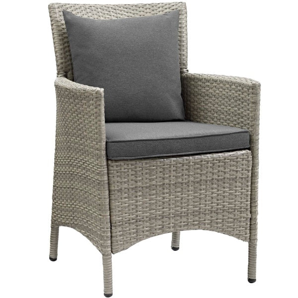 Conduit Outdoor Patio Wicker Rattan Dining Armchair by Modway