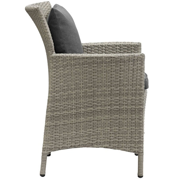 Conduit Outdoor Patio Wicker Rattan Dining Armchair by Modway